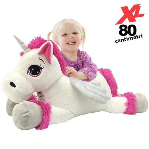 Peluche unicorno gigante - gigante, xl