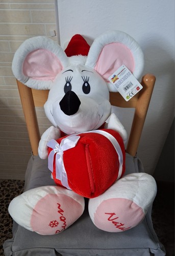 Peluche topolino natale - peluche,