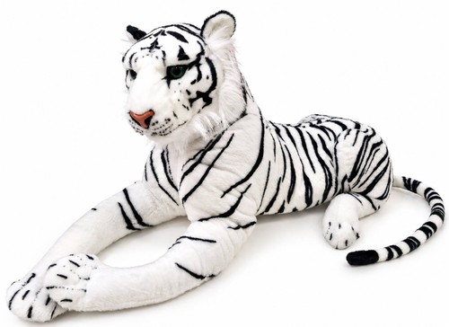 Peluche tigre bianca gigante - peluche, 1