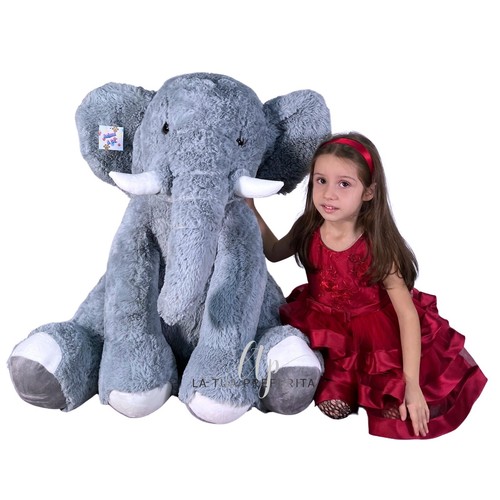Gigante peluche elefante - gigante,