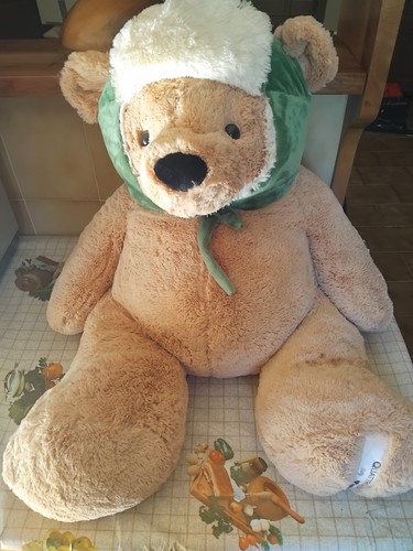 Quattro cuori peluche orso - -,