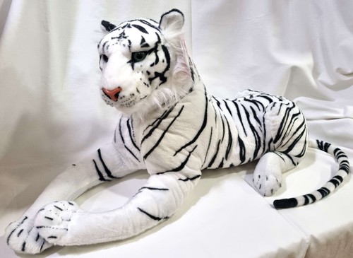 Peluche tigre bianca - bianca, 1