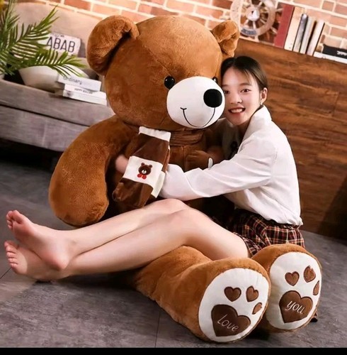 Peluche teddy bear con sciarpa - peluche,