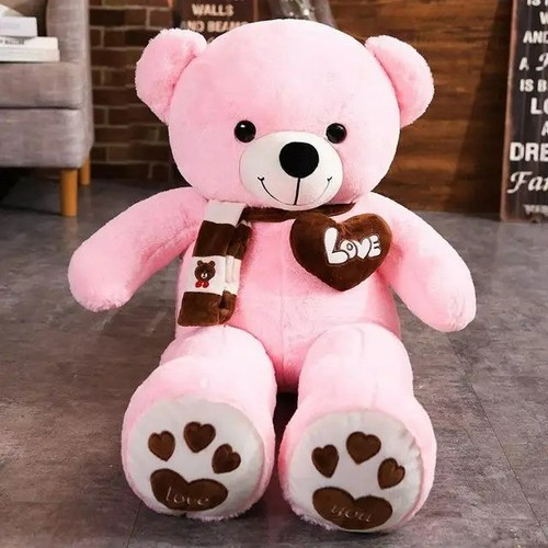 Peluche orso gigante rosa con - peluche,