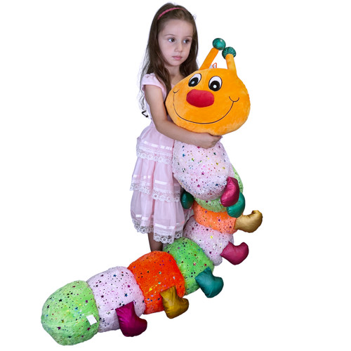 Bruco gigante multicolore - bruco,