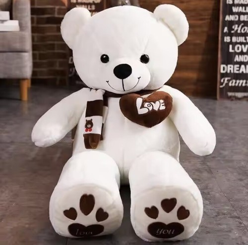 Peluche orso gigante - gigante, bianco